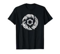Distressed Crimson Desert Symbol of Pywel Design for Gamers T-Shirt