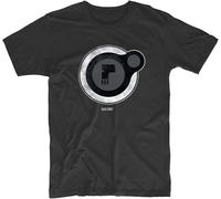 Distressed Dead Orbit Destiny Game Unisex Printing T Shirt Custom Tee Black Hemden(Medium)