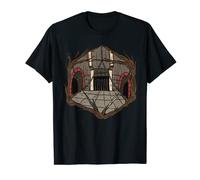 Distressed Dungeon Nerd Explorer Dice Polyédrique Raid Party T-Shirt