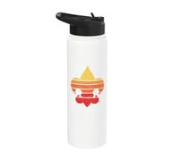 Distressed Fleur-De-Lis Retro 80's / 90's Scouting America Stainless Steel Insulated Water Bottle