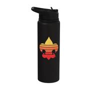 Distressed Fleur-De-Lis Retro 80's / 90's Scouting America Stainless Steel Insulated Water Bottle