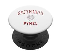 Distressed Greymanes Crimson Desert Pywel Funny Design PopSockets PopGrip Adhésif