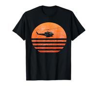 Distressed Huey Hélicoptère UH-1 Vietnam War T-Shirt