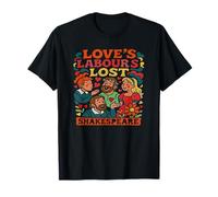 Distressed Love's Labours Lost Shakespeare Title Humoristique T-Shirt