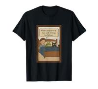Distressed Misery Acquaints Strange Bedfellows Citation Meme T-Shirt