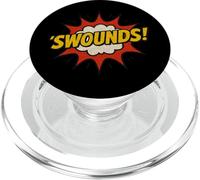 Distressed Swounds Bande dessinée Élisabéthaine Sjurer Le serment PopSockets PopGrip pour MagSafe
