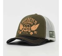 Distressed Trucker Cap California vert ONE SIZE