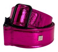 Distressed Vernice Fuchsia