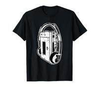 Distressed Walkman - Vintage Retro Music Lover T-Shirt