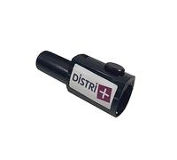 Distri+ - Adaptateur Compatible pour Accessoires d'aspirateur Electrolux - Relie Le Tube Oval Electrolux à Une Brosse diamètre 32mm intérieur