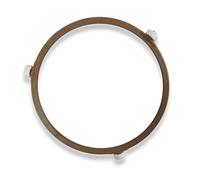 Distri+ - Anneau de support roulant universel pour micro-ondes - support pour plateau en verre - Diamètre intérieur 144 mm