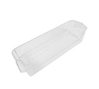 Distri+ - Balconnet de porte pour bouteilles pour réfrigérateur - compatible avec Beko, Arcelik - alternative aux références d'origine 4825030200 / C00864538 - transparent blanc