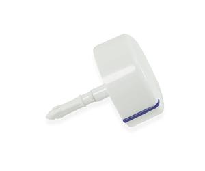 Distri+ - Bouton de commande - minuterie - programmateur pour machine à laver - compatible avec Whirlpool - alternative réf. d'origine 481241458306