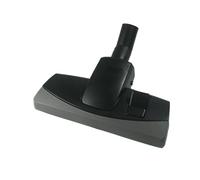 Distri+ - Brosse combinée avec Une Grande Roulette et Une Bande Caoutchouc Pare-Choc pour aspirateurs allant sur des Tubes de ø 32mm - Largeur : 28cm