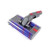 Distri+ - Brosse rotative et multidirectionnelle à Double Rouleau Souple Compatible avec aspirateur Dyson V7, V8, V10, V11, V115, SV19