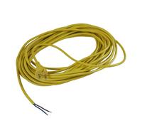 Distri+ - Câble d'alimentation jaune H05VVF 2 x 1,5 mm² - 15 m