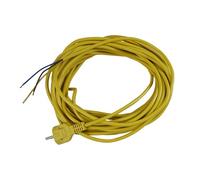 Distri+ - Câble d'alimentation jaune H05VVF 3 x 1,0 mm² - 15 m
