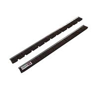 Distri+ - Jeu de 2 Bandes Brosse en CRIN de Cheval pour suceur d'aspirateur en Plastique de Largeur 30cm