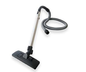 Distri+ - Kit d'accessoires pour aspirateur Compatible avec Miele Classic, Complete C1, Compact C2, S2000 avec Flexible 1,85 m, Tube télescopique Acier et Brosse combinée