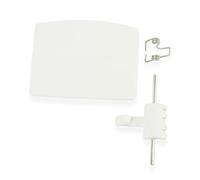 Distri+ - Kit poignée de hublot pour machine à laver - compatible avec Philips, Whirlpool - alternative à la réf. d'origine 481949869247