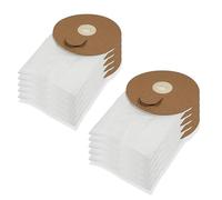 Distri+ Lot de 10 Sacs aspirateur Microfibre compatibles Ghibli T1 V2, Wirbel W1 V2, ICA IPC SOTECO YP1/5 Backpack