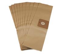 Distri+ Lot de 10 Sacs aspirateur Papier compatibles avec Ghibli 6511051, AS 6, D 12, 6582030, 2512044, Power D HAREMA...