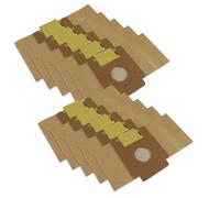 Distri+ Lot de 10 Sacs aspirateur Papier compatibles avec Moulinex Powerpack, BQ1, BQ2, BQ3, Effimax, DJ1, DJ5