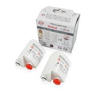 Distri+ - Lot de 2 cartouches filtrantes anti-calcaire pour centrale vapeur - compatible avec Rowenta, Calor, Tefal Easy Steam, Liberty, Fasteo - référence d'origine XD9060E0