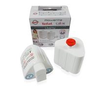 Distri+ - Lot de 2 cartouches filtrantes anti-calcaire pour centrale-vapeur - compatible avec Rowenta, Calor, Tefal Liberty - référence d'origine XD9070E0