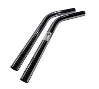 Distri+ - Lot de 2 Tubes coudés en métal diamètre 38/40mm pour aspirateurs Ghibli AS12, AS27, AS60.. - Viper : LSU275, LSU37
