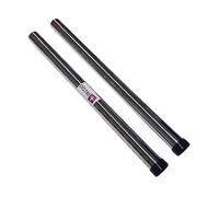 Distri+ - Lot de 2 Tubes métal en Acier chromé pour aspirateur - Diamètre : 35mm - Longueur 50cm