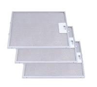 Distri+ - Lot de 3 filtres métal anti-graisse pour hotte compatible avec AEG, Electrolux, Faure, Junon... - 50288851004 - Dimensions : 310 x 288 mm