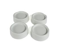 Distri+ - Lot de 4 pieds en caoutchouc, amortisseurs de vibrations