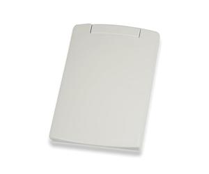 Distri+ - Prise d'aspiration centralisée Couvercle carré 9x9cm - Blanc Prise d'aspiration centralisée rectangulaire R-Vex avec Couvercle ø 36 mm - Plastiflex