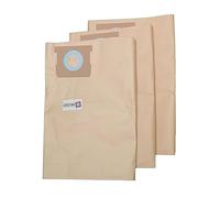 Distri+ - Sac aspirateur Compatible avec AQUAVAC EWT Goblin : CGNT45120303, Industrial 30, Industrial 35 INOX, Parkside PNTS ... - La Pochette de 3 Sacs Papier