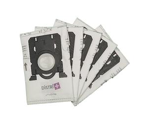 Distri+ - Sac aspirateur compatible Philip S-Bag, Philips Mobilo - Electrolux Sbag, Electrolux Ultra Silencer, Pure D9, Excellio - AEG Tornado Airmax, Bolido, Equipt... - Pochette de 5 sacs Microfibre