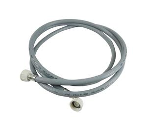 Distri+ - tuyau d'arrivée d'eau universel avec JOINT - femelle/femelle droit/coudé 3/4" - 1,50 m - lave linge et lave vaisselle