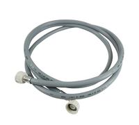 Distri+ - tuyau d'arrivée d'eau universel avec JOINT - femelle/femelle droit/coudé 3/4" - 6 m - lave linge et lave vaisselle