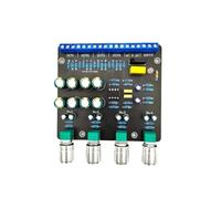 Distributeur 1 entrée 4 Sorties AUX Hub, sélecteur de Signal, commutateur de Source for Carte amplificateur(3P)