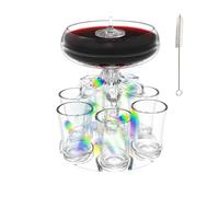 Distributeur 6 shots, distributeur d'alcool à 6 coups | Distributeur d'alcool, distributeur de liquide en cuivre, distributeur d'alcool, distributeur d'alcool pour bar