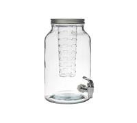 Distributeur à Boisson en Verre SHIN 5,5L avec Infuseur et Robinet Transparent