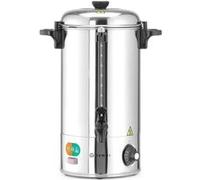 HENDI Distributeur de Boissons Chaudes Électrique, Simple Paroi, Marmite/Bouilloire à Vin Chaud, 94-99°C, 9L, 230V/2200W, 340x227x(H)468mm, Inox