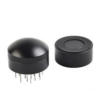 Distributeur à café 53/58 mm avec aiguille de type aiguille en acier inoxydable 19 broches pour une dispersion uniforme de la poudre de café et outil de profondeur de tassage réglable (53 mm)