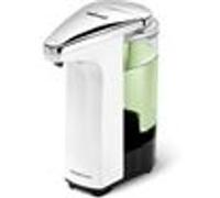 Distributeur de Savon Simplehuman à capteur Blanc Chromé ST1018