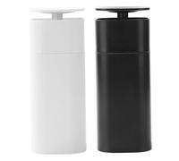Distributeur à Pompe Poussoir 2 pièces, Distributeur de Savon pour Les Mains Rechargeable, Bouteilles vides étanches, Portables et légères pour Vernis à Ongles et démaquillant, Pompe Poussoir, boutei