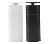 Distributeur à Pompe Poussoir 2 pièces, Distributeur de Savon pour Les Mains Rechargeable, Bouteilles vides étanches, Portables et légères pour Vernis à Ongles et démaquillant