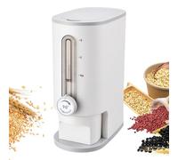 Distributeur à Riz - Seau de Grande Capacité Hermétique | Grand Conteneur à Grains avec Couvercle pour Rangement | pour Cuisine Maison Restaurant Céréales Légumineuses Farine et Denrées Sèches