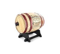 distributeur à vin tonneau bois 3l - modèle aléatoire - kv7166