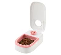 Distributeur alimentaire pour chiens chronométrés, distributeur automatique des aliments pour chiens Mangie pour les chats avec des aliments temporisés, bols pour animaux séparés pour les aliments sec