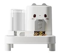 Distributeur Alimentaire Pour Chiens Et Chats 2 En 1 - Affaire De Consommation Détachable Avec Un Grand Réservoir, Un Bol Automatique Pour L'eau Et Les Croquettes | Poudre Pour Animaux De Compagnie Ut